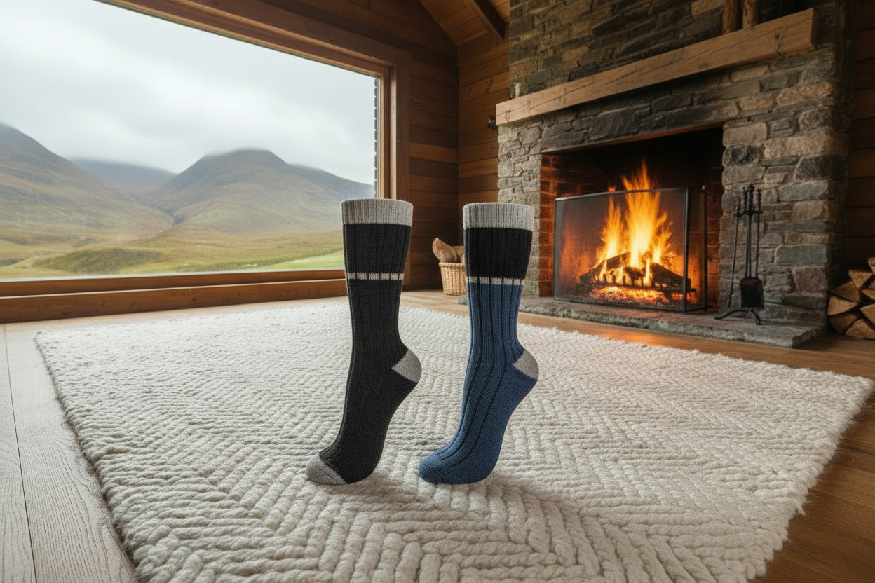 Calcetines Hombre Bipack Punta y Talón Color – Pack 12 Pares