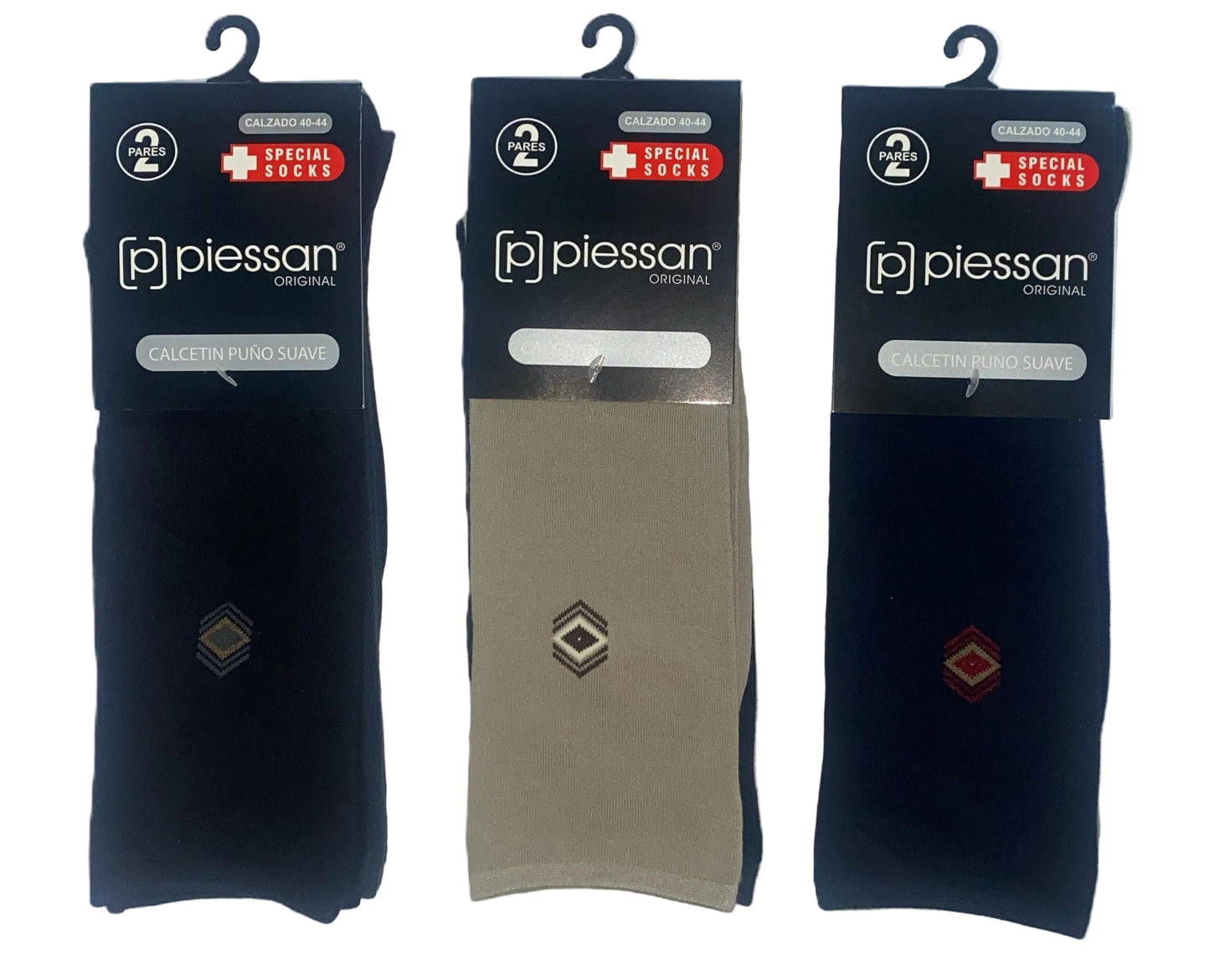 Calcetines Casual Estampado Polígono, 6 Bipack 12 Pares - foto 3