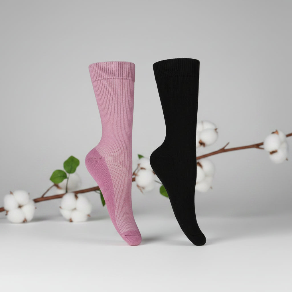 Calcetines Algodón Mujer Confort Diabetes, 6 Bipack - foto 2