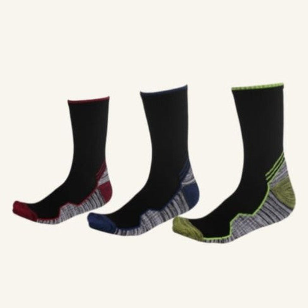 Calcetines Trekking Media Caña Alta, 12 Pares Outdoor - foto 2