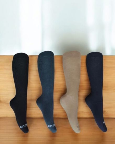 SKU 1008 BIPACK CALCETIN ALGODON VARICES