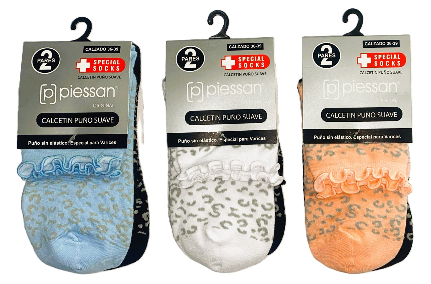 Calcetines Animal Print Leopardo Mujer, 6 Bipack - foto 3