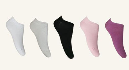 Pantinas de Algodón Mujer, 4 Tripack 12 Pares