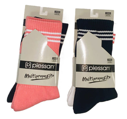 Calcetines Deportivos Tres Rayas Unisex, 6 Bipack - foto 2