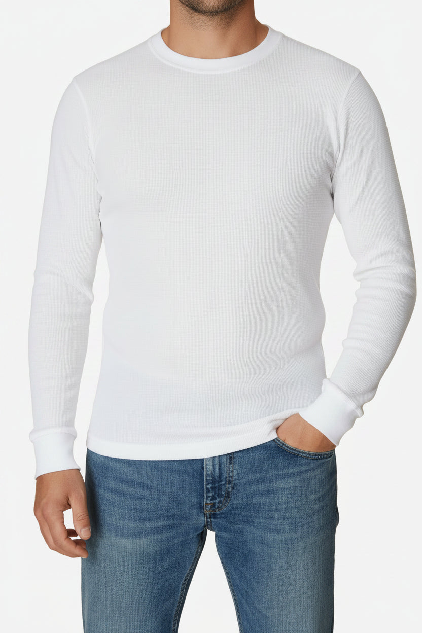 Camiseta Blanca 100% Algodón Pima Hombre | Suave, Cómoda y de Alta Calidad
