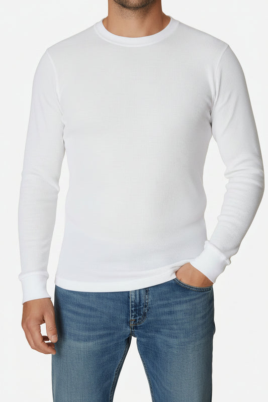 Camiseta Blanca 100% Algodón Pima Hombre | Suave, Cómoda y de Alta Calidad