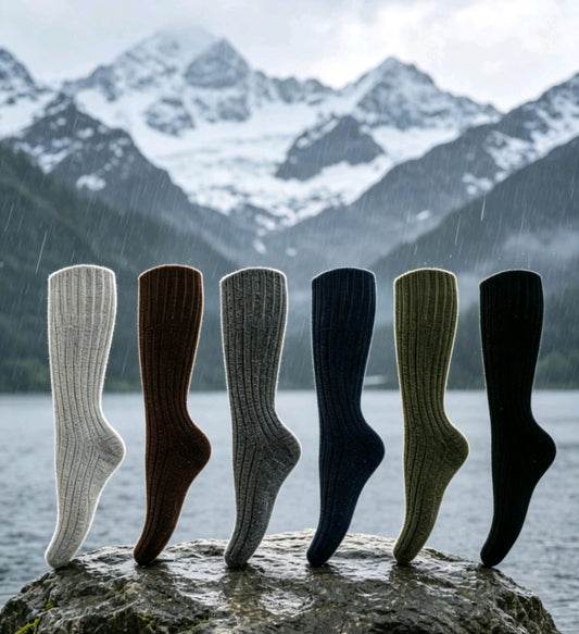 Calcetines Altos Hombre Thermo Polar 12 Pares – Calidez, Comodidad y Diseño Invierno