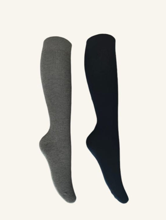 2 PARES DE CALCETA ESCOLAR