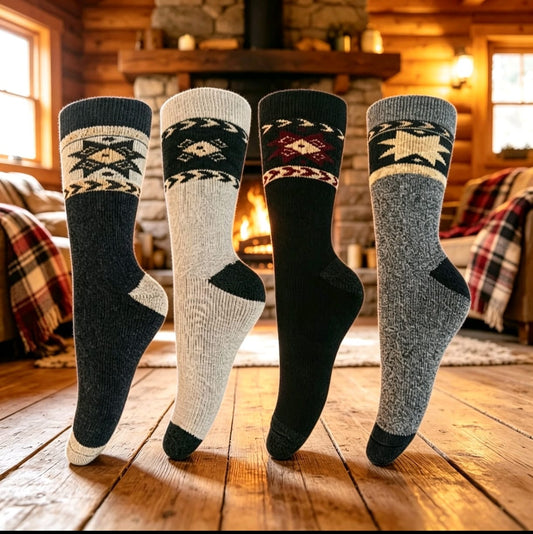 Calcetines Hombre Thermo Polar Bipack 12 Pares Diseño Puño – Algodón Suave