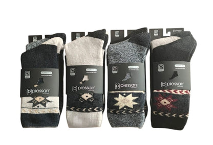 Calcetines Hombre Thermo Polar Bipack 12 Pares Diseño Puño – Algodón Suave