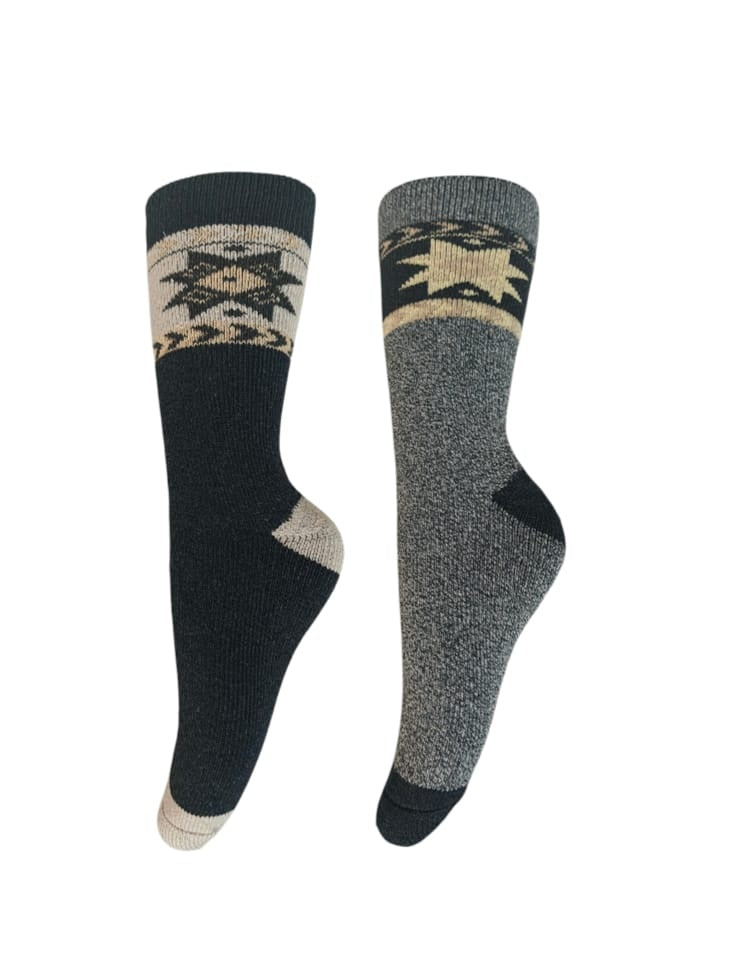 Calcetines Hombre Thermo Polar Bipack 12 Pares Diseño Puño – Algodón Suave