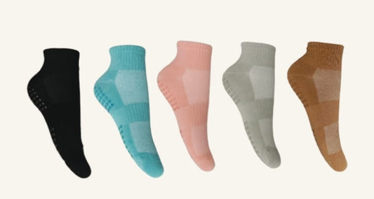 SKU 5500 2 PARES DE TOBILLERA ANTIDESLIZANTE