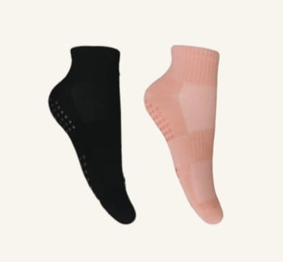 SKU 5500 2 PARES DE TOBILLERA ANTIDESLIZANTE