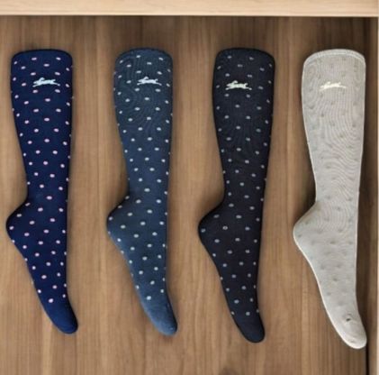 SKU 8043 BIPACK CALCETIN ALGODON CON DISEÑO