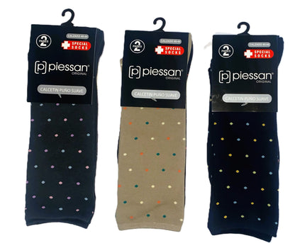 Calcetines Lunares Algodón Hombre, 6 Bipack 12 Pares - foto 3