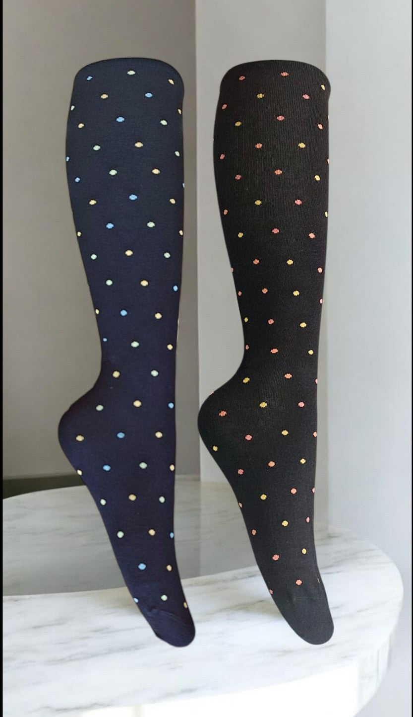 SKU 8044 BIPACK CALCETIN ALGODON CON DISEÑO