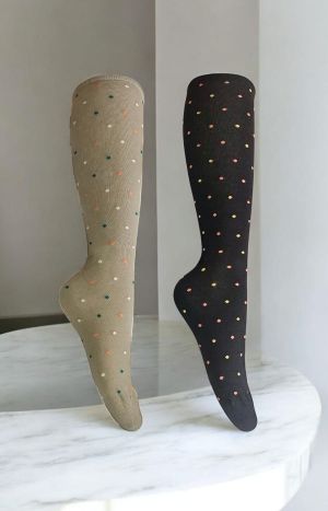 SKU 8044 BIPACK CALCETIN ALGODON CON DISEÑO