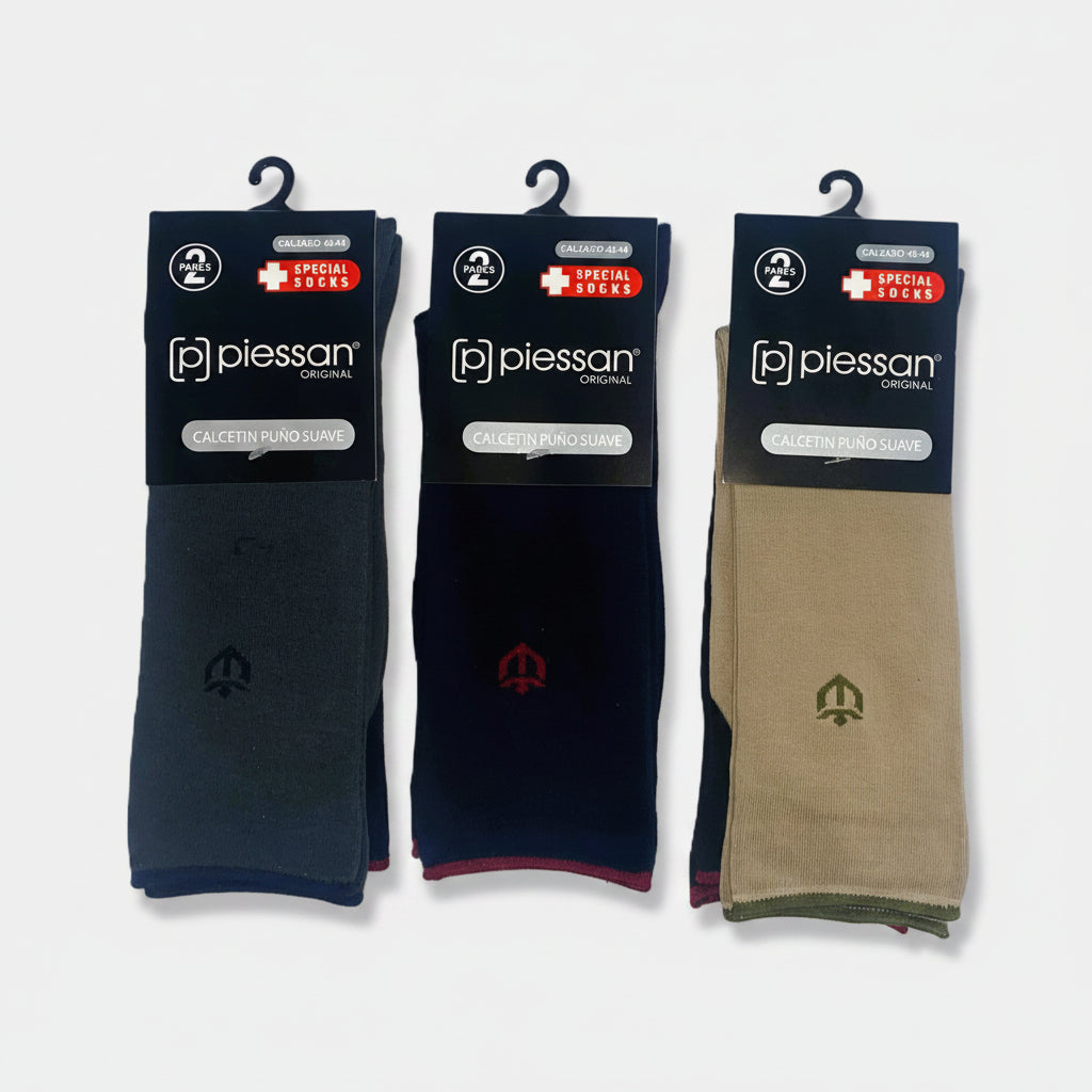 Calcetines Lisos con Escudo Hombre, 6 Bipack 12 Pares - foto 3