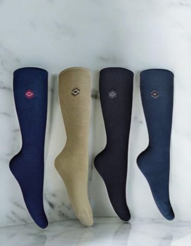 SKU 8046 BIPACK CALCETIN ALGODON CON DISEÑO