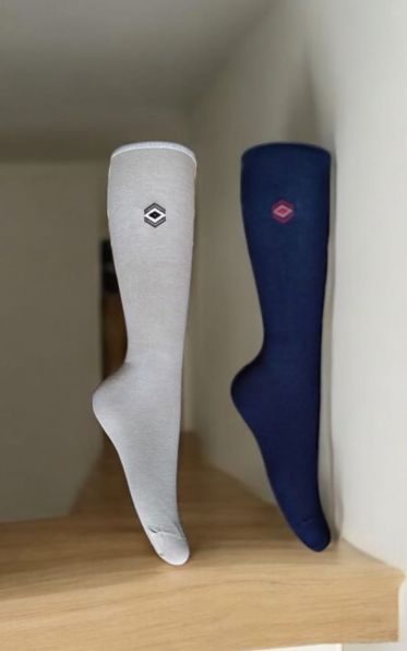 SKU 8046 BIPACK CALCETIN ALGODON CON DISEÑO