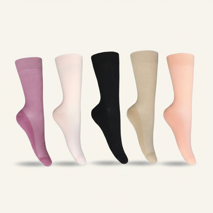 Calcetines Algodón Mujer Confort Diabetes, 6 Bipack