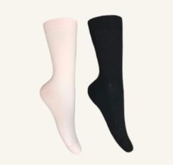 SKU 9065 Bipack Algodón para Diabético, Liso