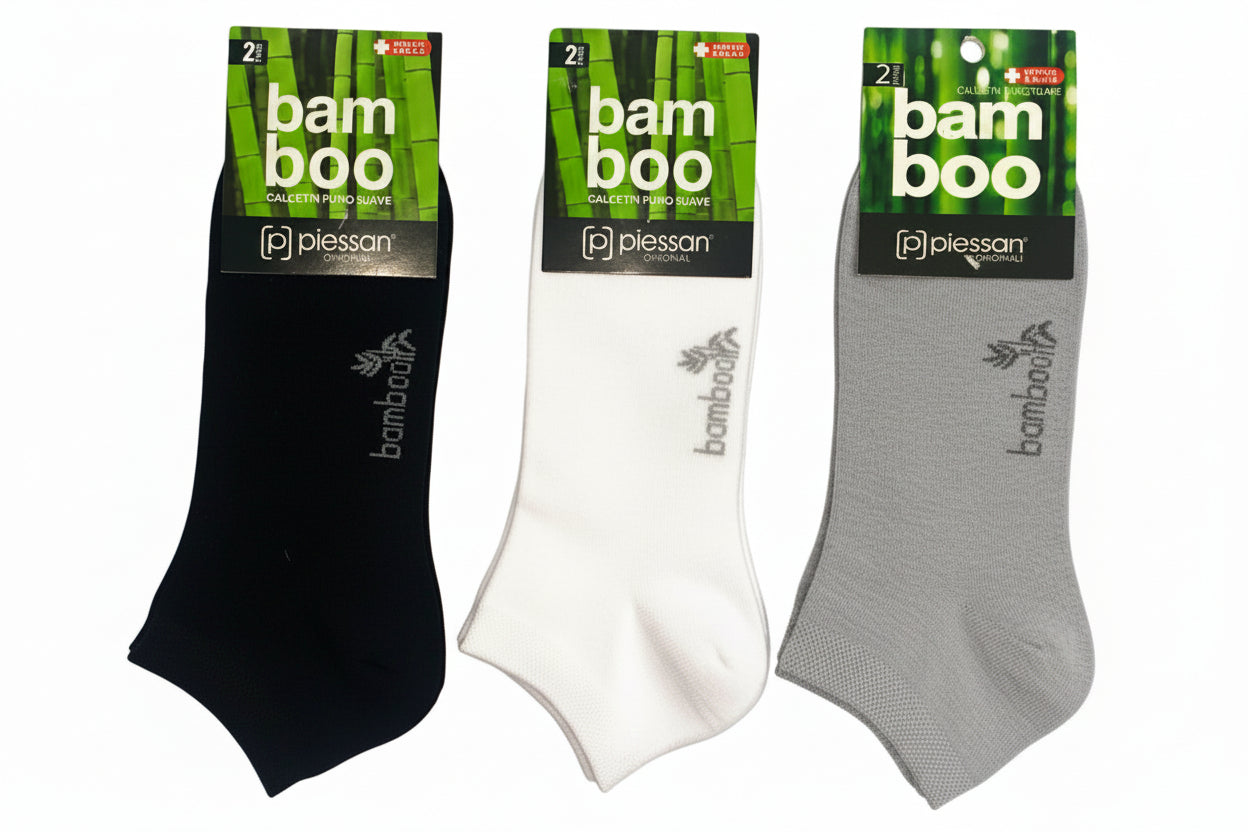 Tobilleros de Bambú Hombre, 6 Bipack 12 Pares - foto 3