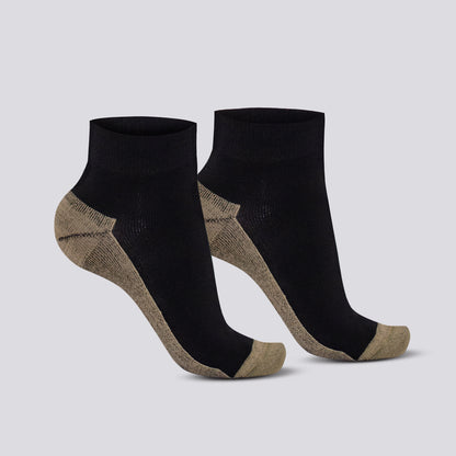 Calcetines Bambú con Cobre Hombre, Bipack Antibacterial - foto 3