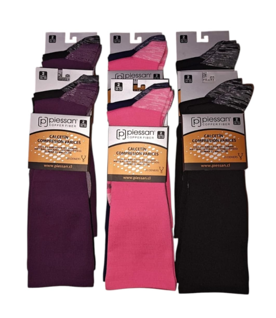Calcetines Compresión con Cobre, 6 Bipack 12 Pares - foto 3