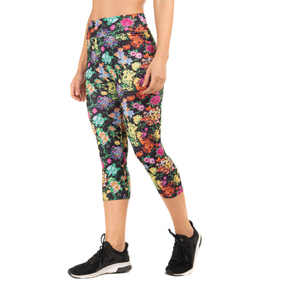 Calza Primavera Mujer, Ajustada, Negra, 3 Tallas